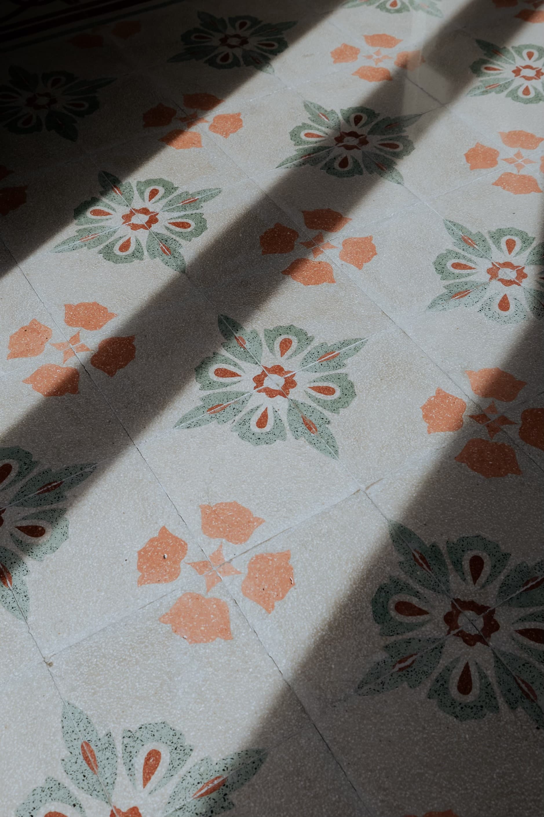 Dettaglio pavimento decorativo